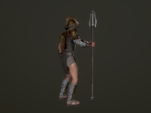 gladiator retiari 3D Model
