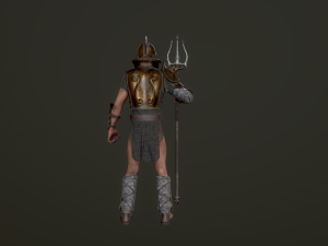 gladiator retiari 3D Model
