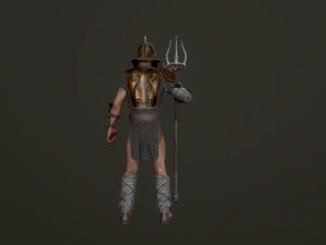 gladiator retiari 3D Model