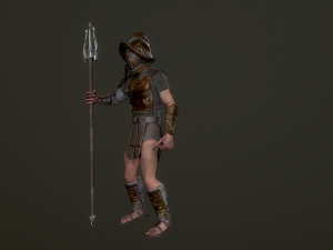gladiator retiari 3D Model