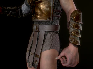 gladiator retiari 3D Model