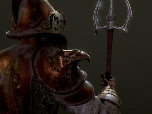 gladiator retiari 3D Model