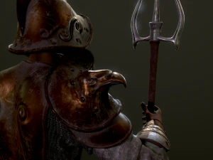 gladiator retiari 3D Model