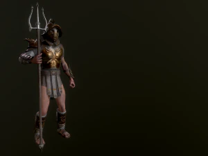 gladiator retiari 3D Model