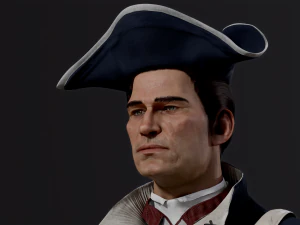 American Soldier 3D Model