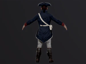 American Soldier 3D Model