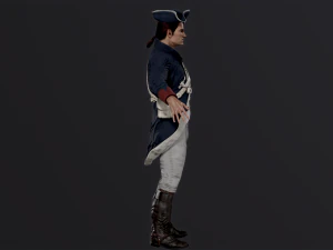 American Soldier 3D Model