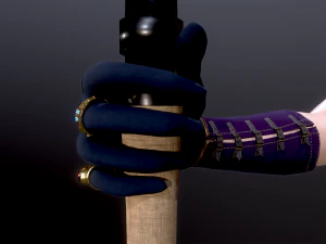 Woman Mage 3D Model