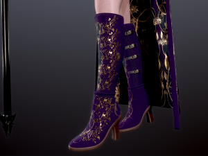Woman Mage 3D Модель