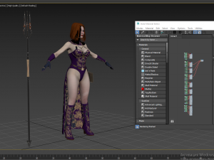 Woman Mage 3D Модель
