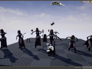 Woman Mage 3D Model