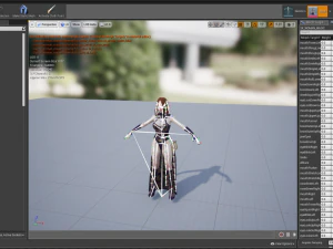 Woman Mage 3D Model
