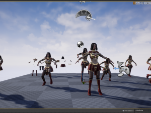 Woman Assassins 3D Modell
