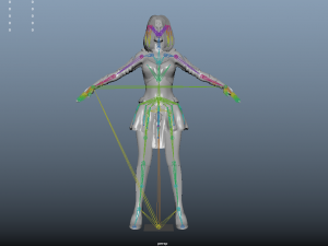 Woman Assassins 3D Modell