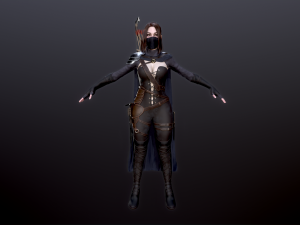 Woman Hunters 3Dモデル