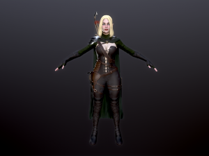 Woman Hunters 3Dモデル