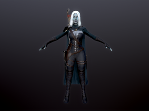 Woman Hunters 3Dモデル