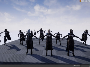 Woman Hunters 3Dモデル