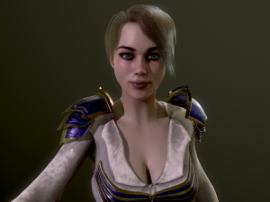 Woman Warrior 3Dモデル