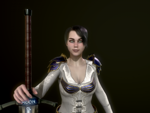 Woman Warrior 3Dモデル
