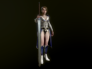 Woman Warrior 3Dモデル