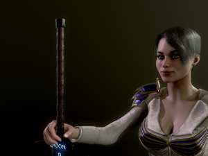 Woman Warrior 3Dモデル