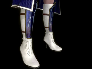 Woman Warrior 3D Model