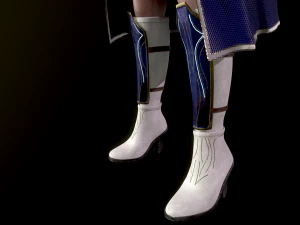 Woman Warrior 3D Model