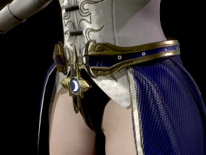 Woman Warrior 3D Model