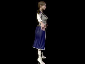 Woman Warrior 3D Model