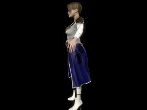 Woman Warrior 3D Model