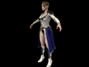 Woman Warrior 3D Model