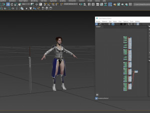 Woman Warrior 3Dモデル