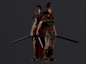 Roman Legion Officer 3D 模型