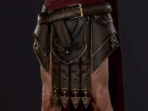 Roman Legion Officer 3D Model