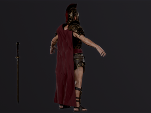 Roman Legion Officer 3D 模型