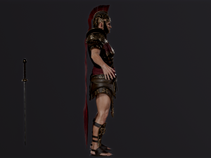 Roman Legion Officer 3D 模型