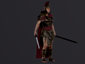 Roman Legion Officer 3D 模型