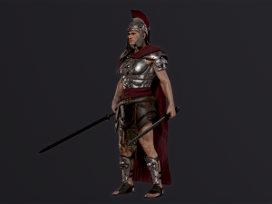 Roman Legion Officer 3D 模型