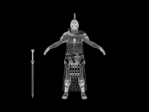 Roman Legion Officer 3D 模型