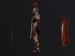 Roman legionary Modelo 3D
