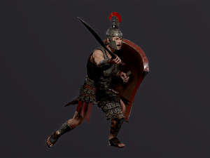 Roman legionary Modelo 3D