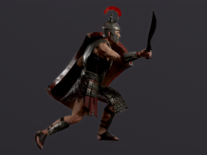 Roman legionary Modelo 3D