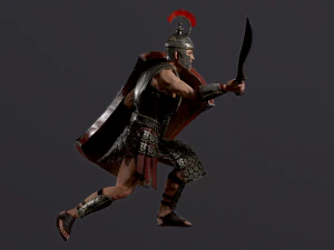 Roman legionary 3D Model