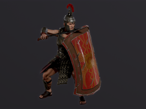 Roman legionary Modelo 3D