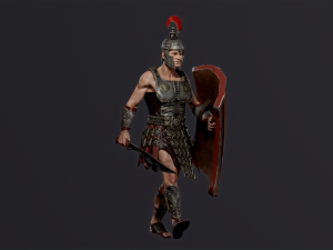 Roman legionary Modelo 3D