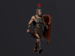Roman legionary 3D Model