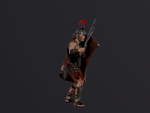 Roman legionary Modelo 3D