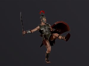 Roman legionary Modelo 3D