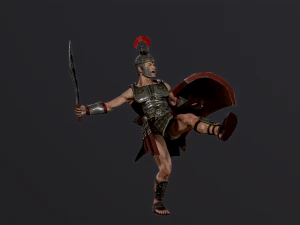 Roman legionary 3D Model